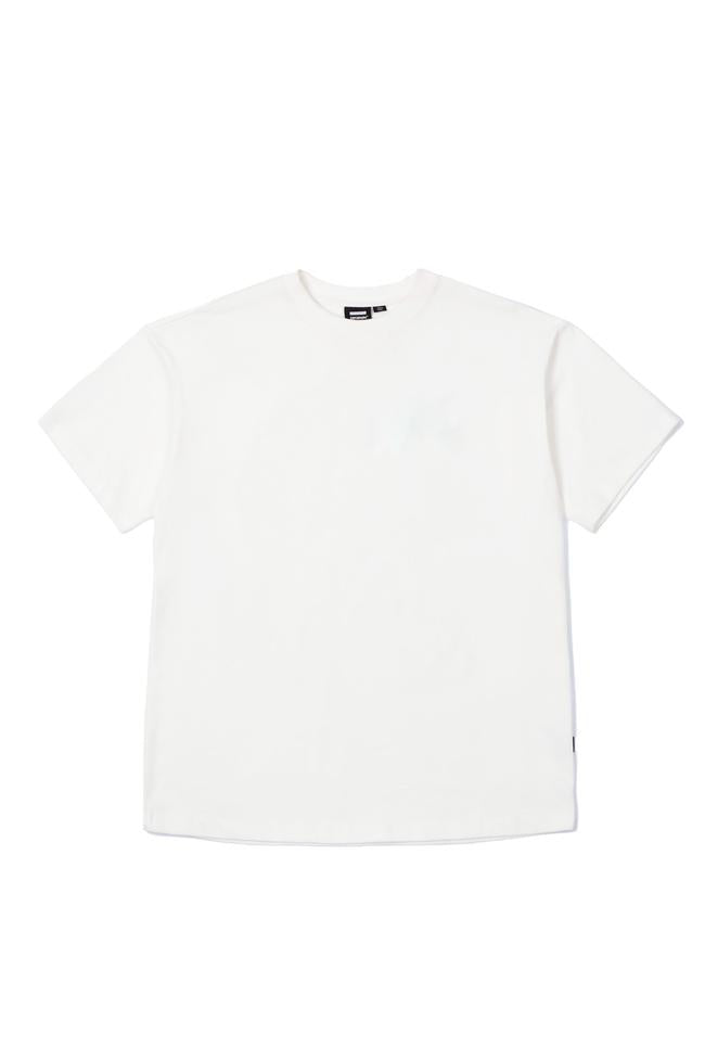 Dr Denim Trooper T-Shirt White Cotton