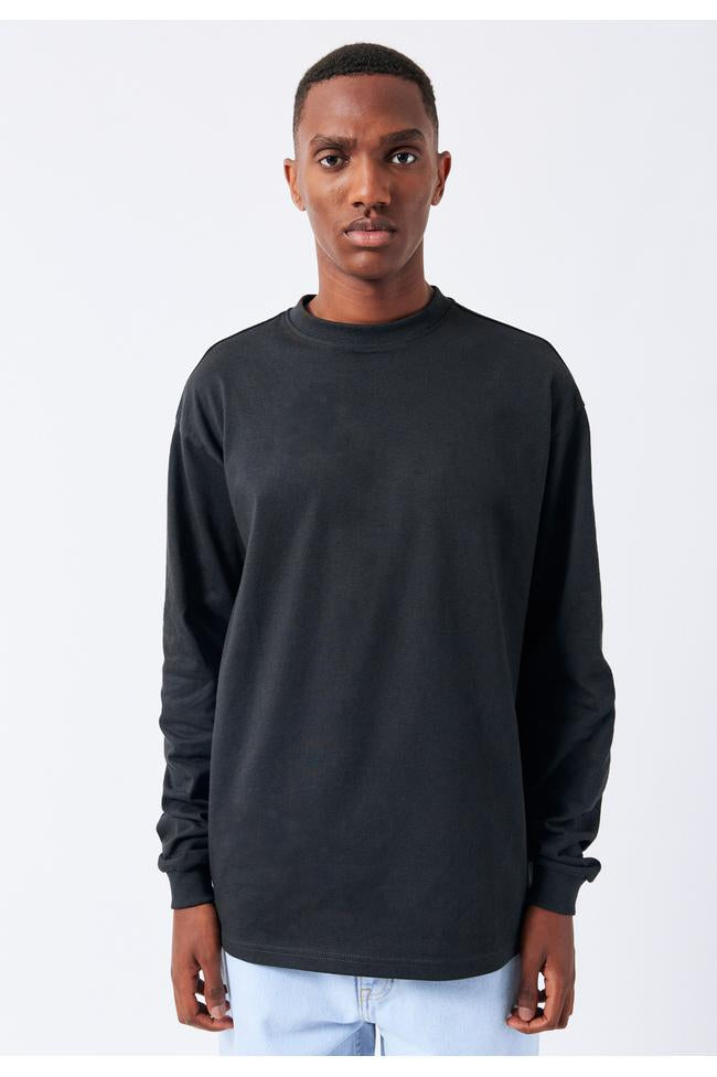 Dr Denim Reno Long Sleeve Top Black