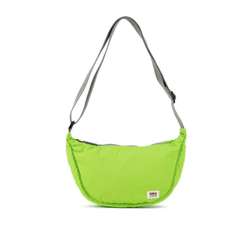 Roka Farringdon Lime Recycled Taslon Crossbody bag