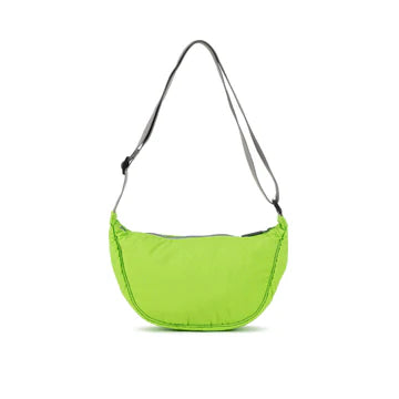 Roka Farringdon Lime Recycled Taslon Crossbody bag