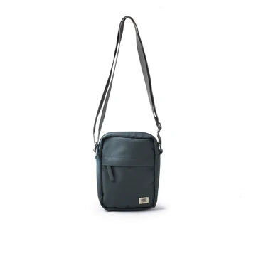 Roka Bond Smoke Recycled Canvas Crossbody Pocket Bag