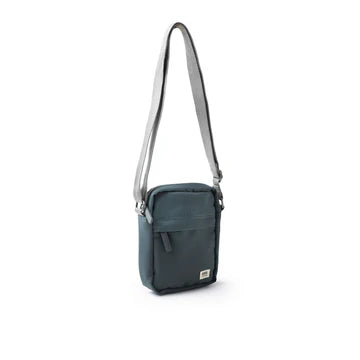 Roka Bond Smoke Recycled Canvas Crossbody Pocket Bag