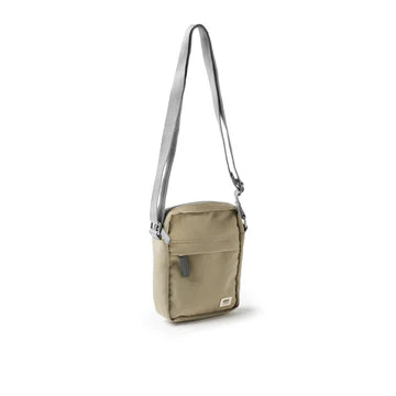 Roka Bond Coriander Recycled Canvas Crossbody Pocket Bag