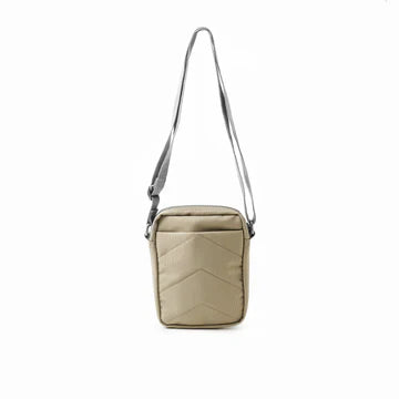 Roka Bond Coriander Recycled Canvas Crossbody Pocket Bag