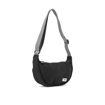 Roka Farringdon Black Recycled Taslon Crossbody Bag Bumbag