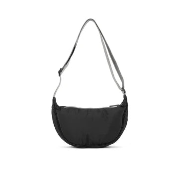 Roka Farringdon Black Recycled Taslon Crossbody Bag Bumbag