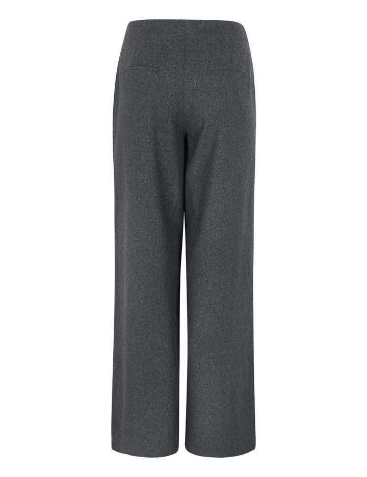 Esme Studios Bez Wool Pants GRS in Gray Melange