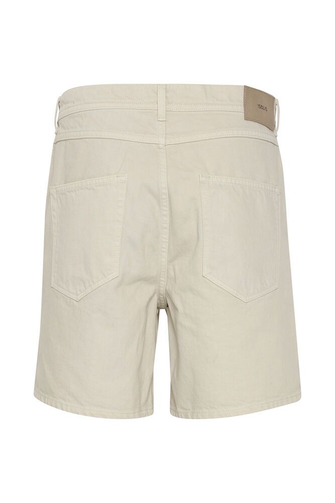 Solid Ryan Denim Shorts Oatmeal