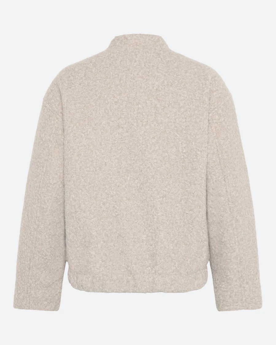Moves Fran Bomber Silver Birch Taupe Beige