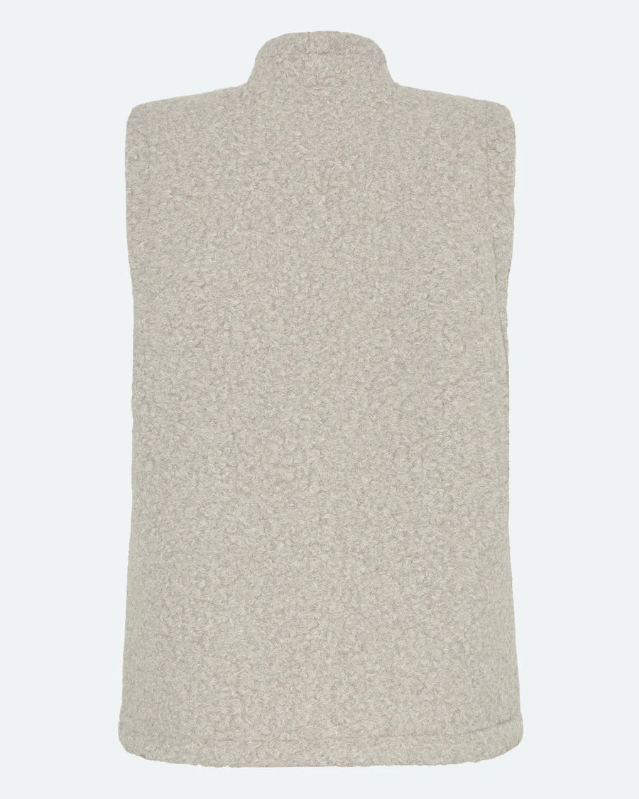 Moves Kittah Gilet Silver Birch Taupe Beige