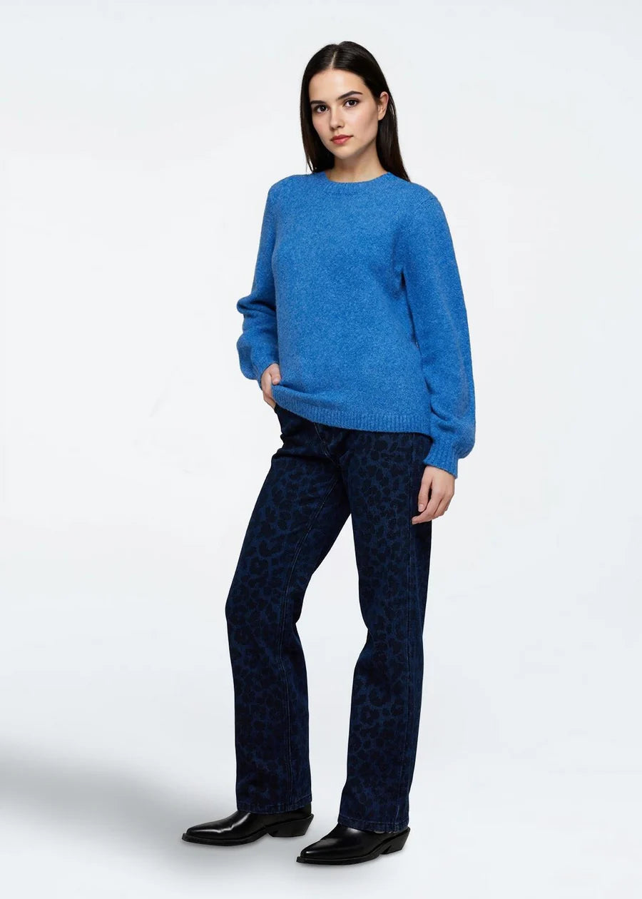 Moves Asla Knit Jumper Star Sapphire Blue