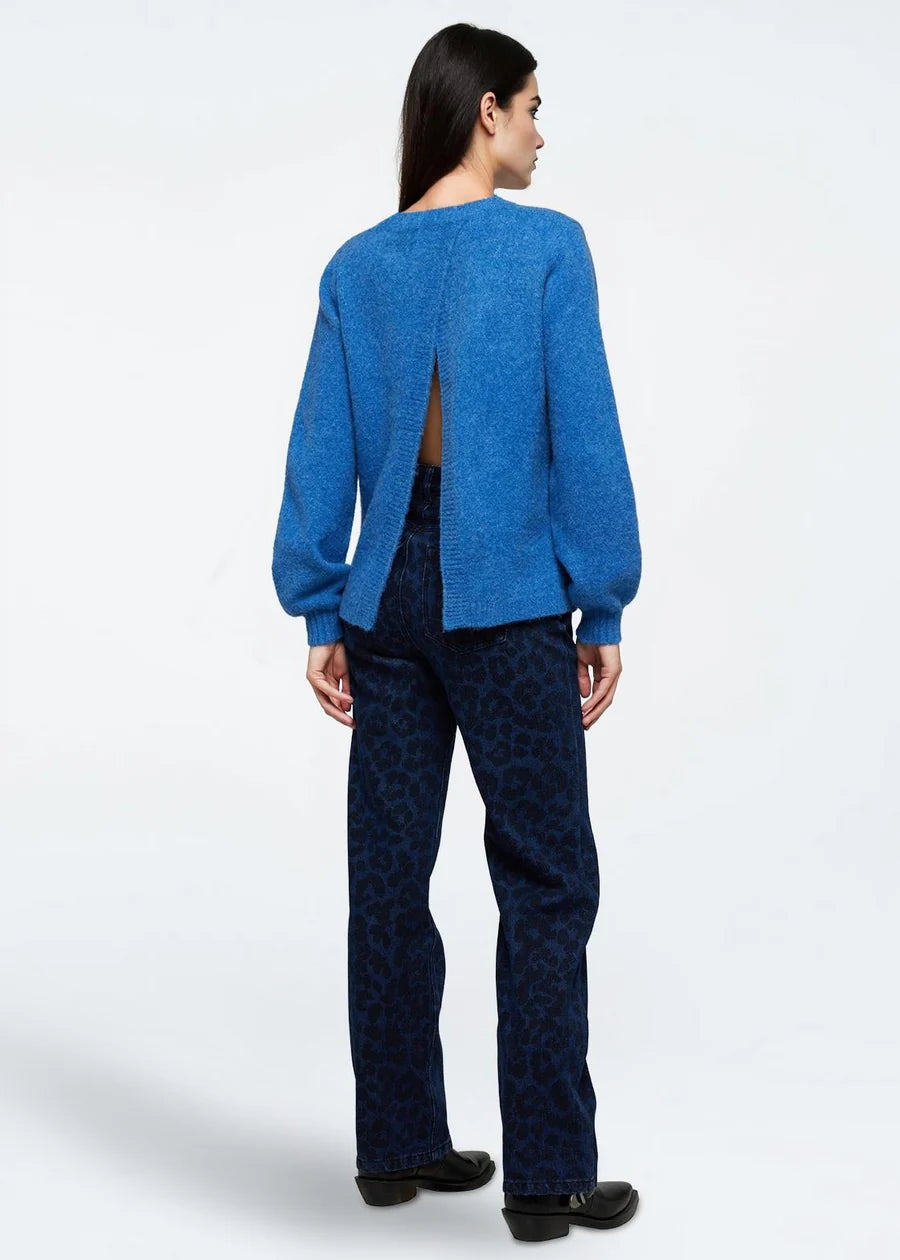 Moves Asla Knit Jumper Star Sapphire Blue