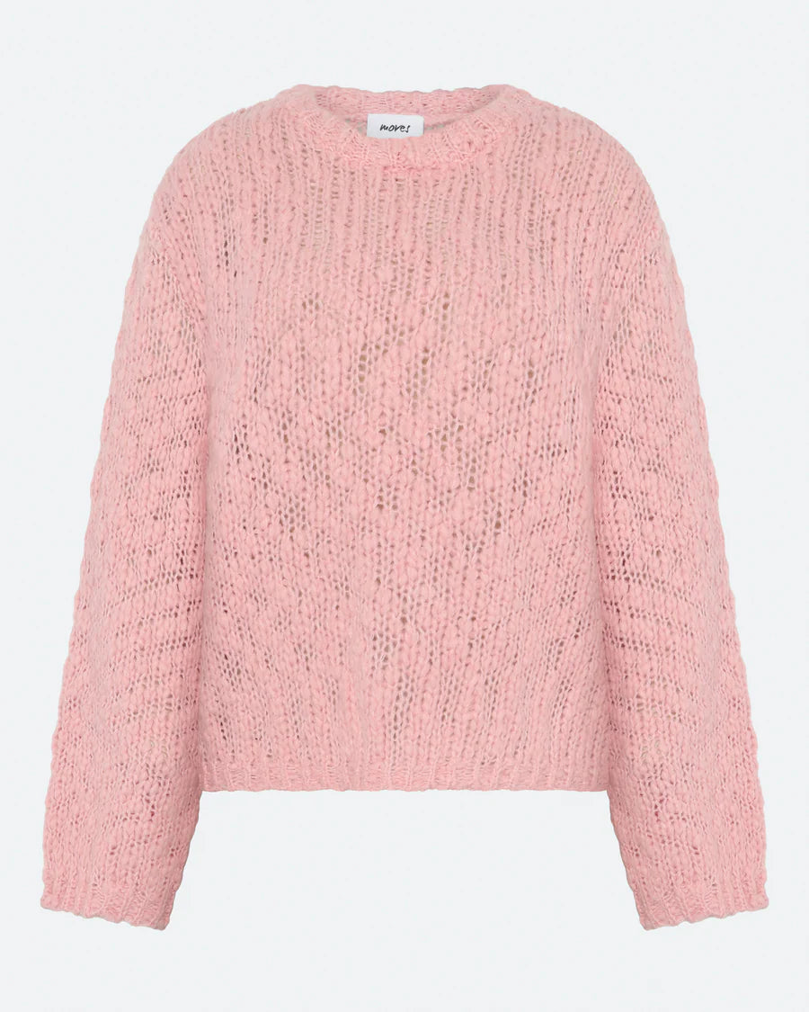 Moves Fylla Knit Jumper Pink