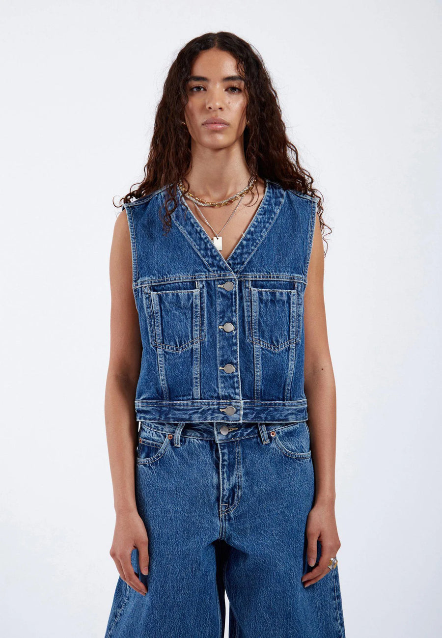 Dr Denim Tina Top Stream Mid Retro
