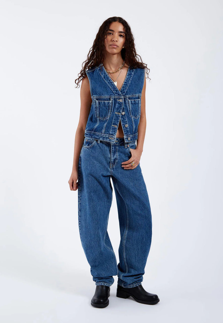 Dr Denim Tina Top Stream Mid Retro
