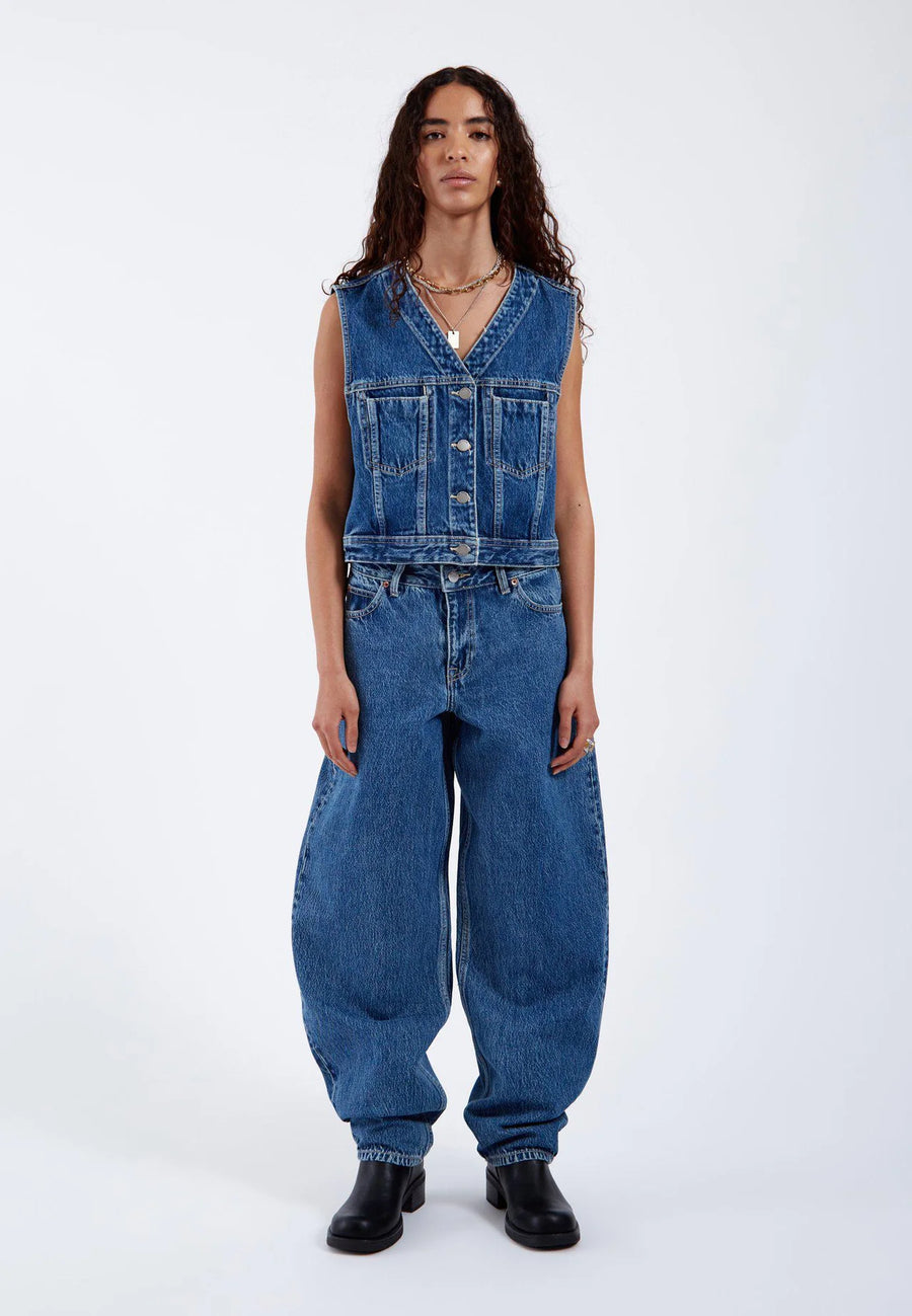 Dr Denim Tina Top Stream Mid Retro