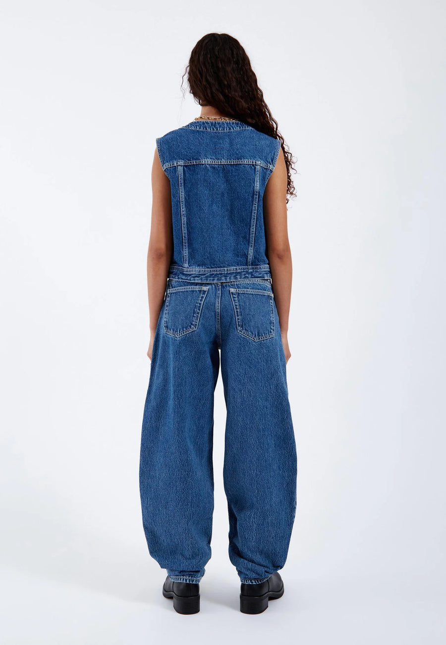 Dr Denim Tina Top Stream Mid Retro