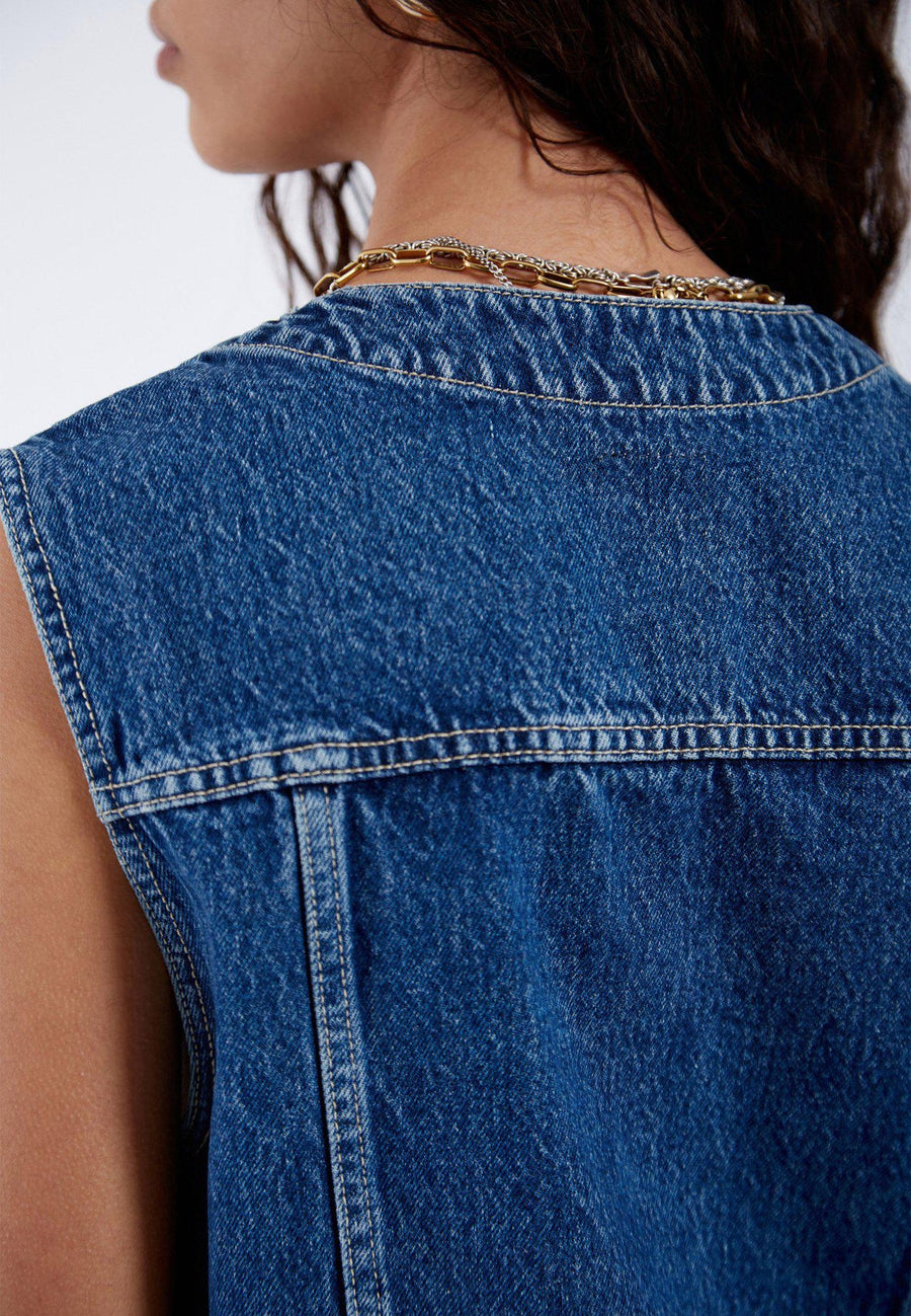 Dr Denim Tina Top Stream Mid Retro