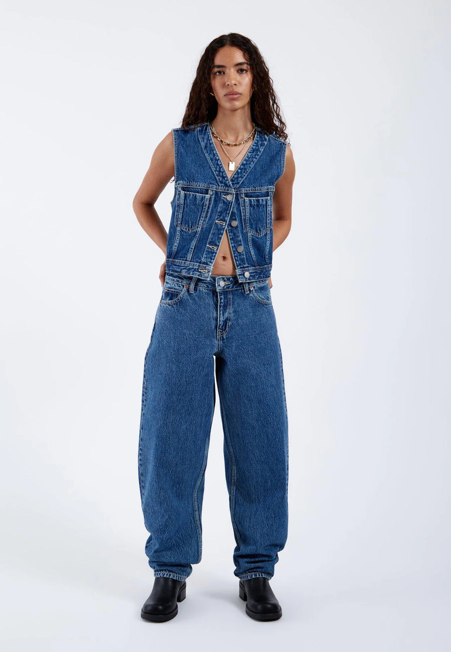 Dr Denim Tina Top Stream Mid Retro
