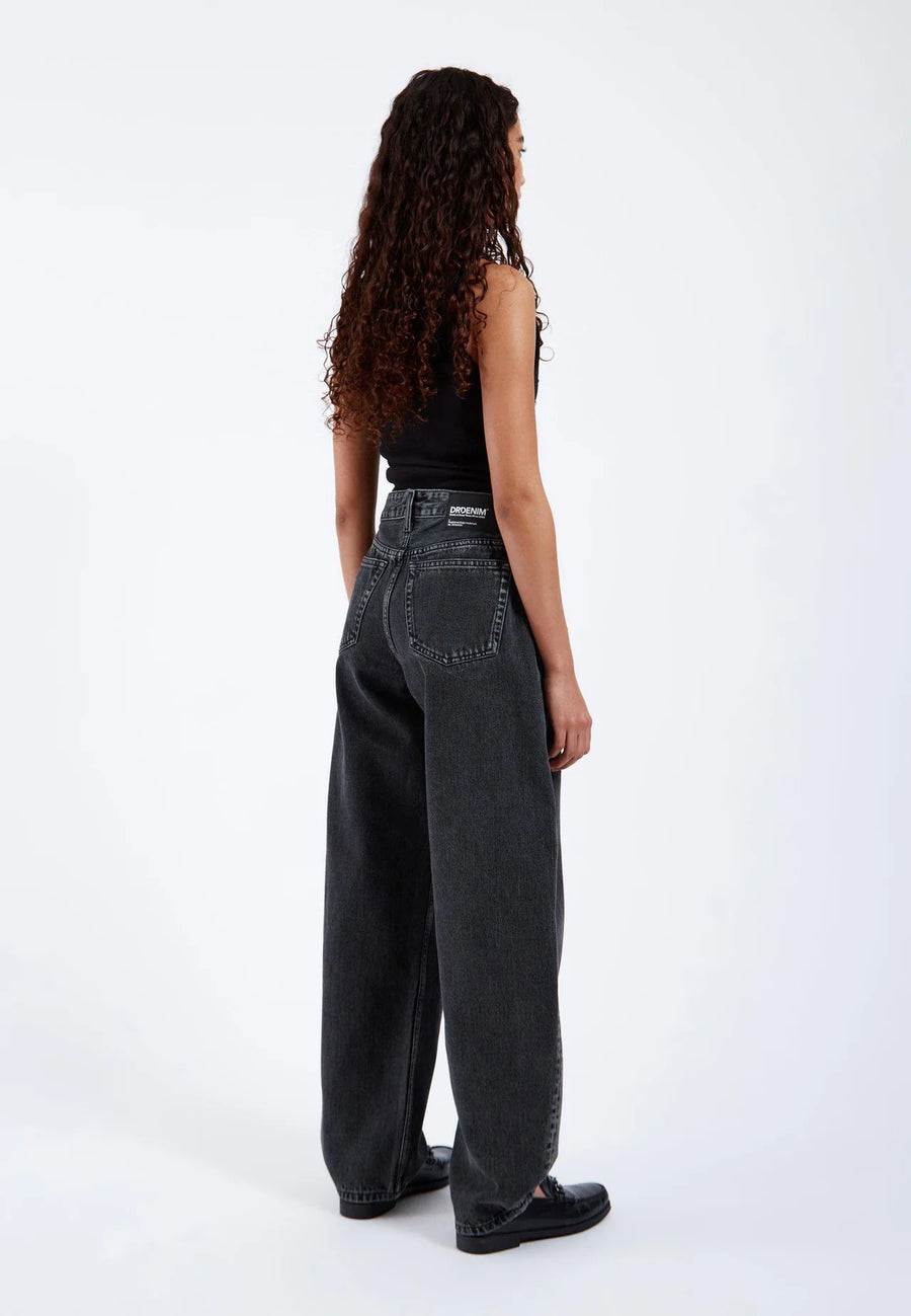 Dr Denim Nanci Aged Black