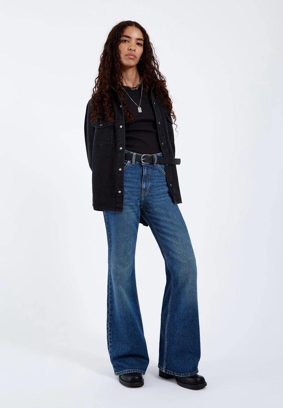 Dr Denim Elba Bay Dark Used Vintage