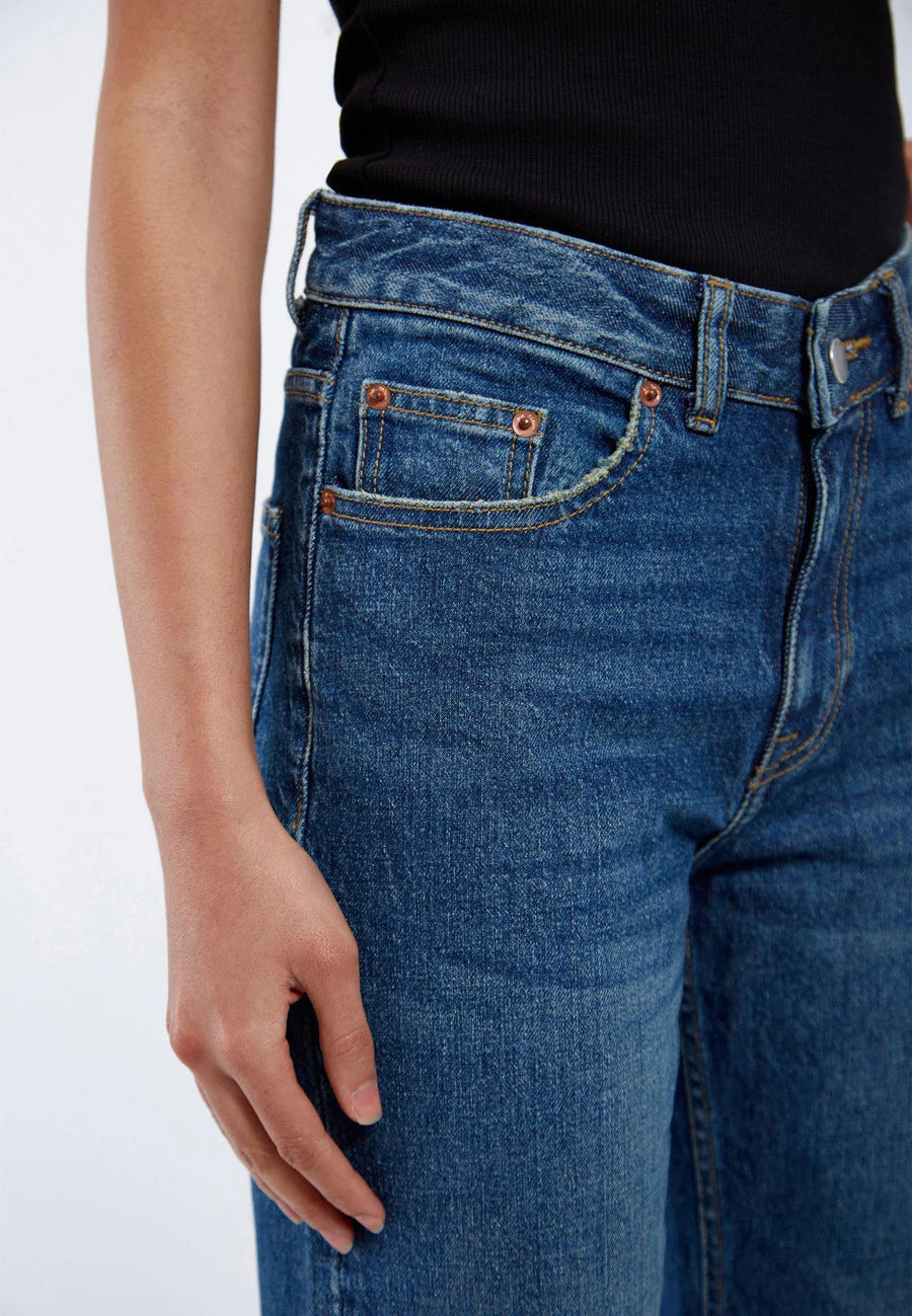 Dr Denim Elba Bay Dark Used Vintage