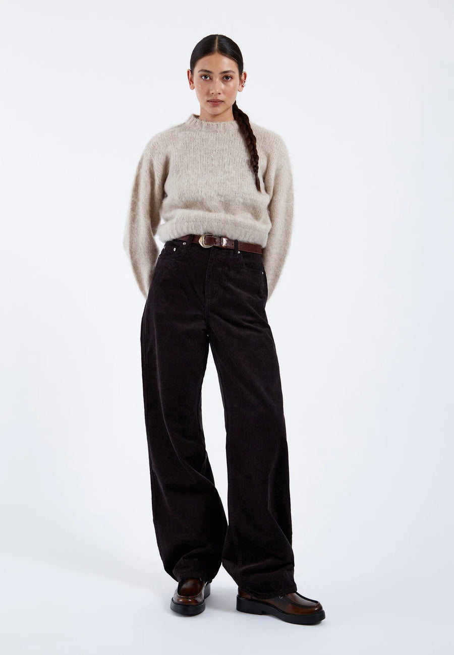 Dr Denim Donna Black Cord