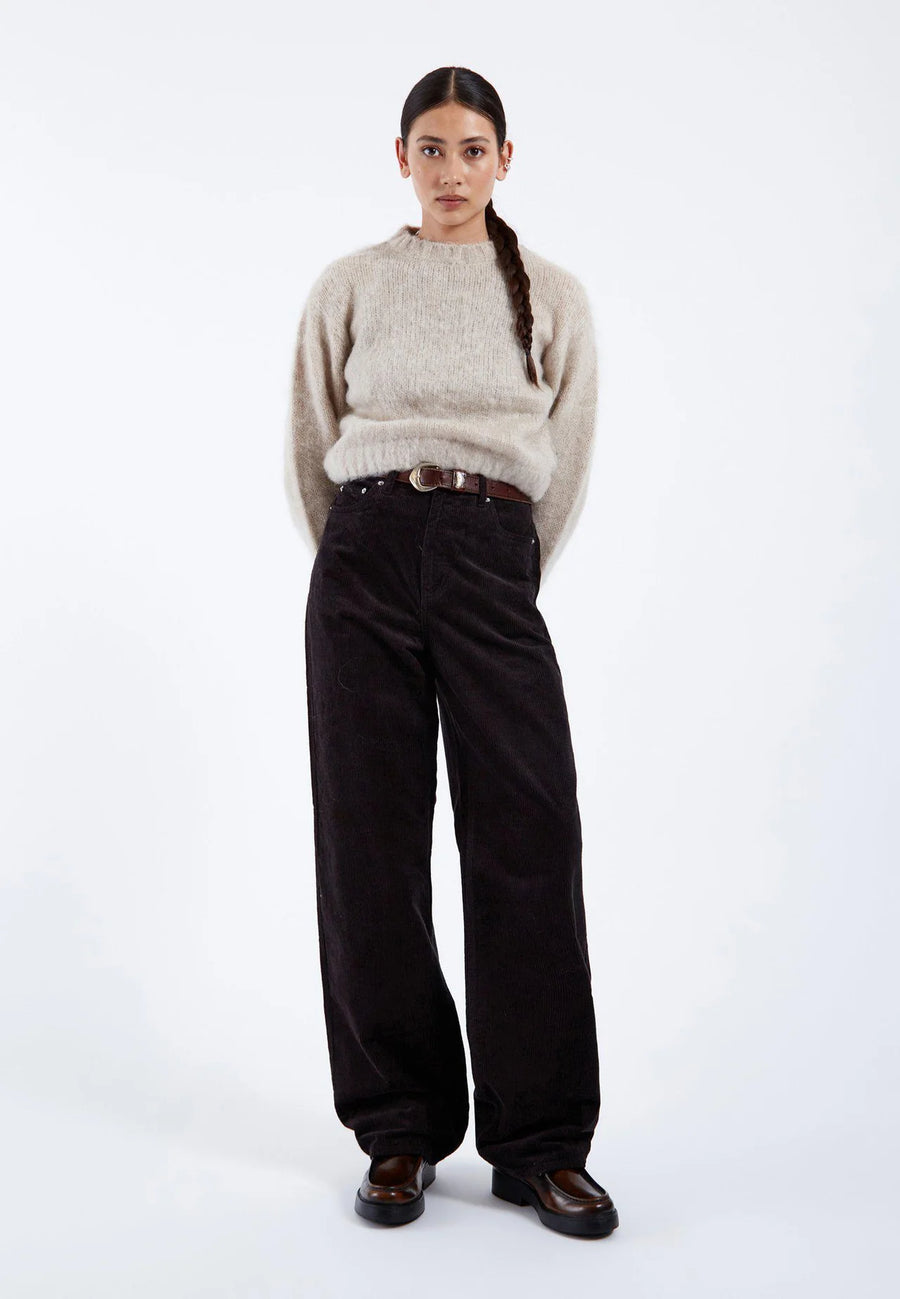 Dr Denim Donna Black Cord