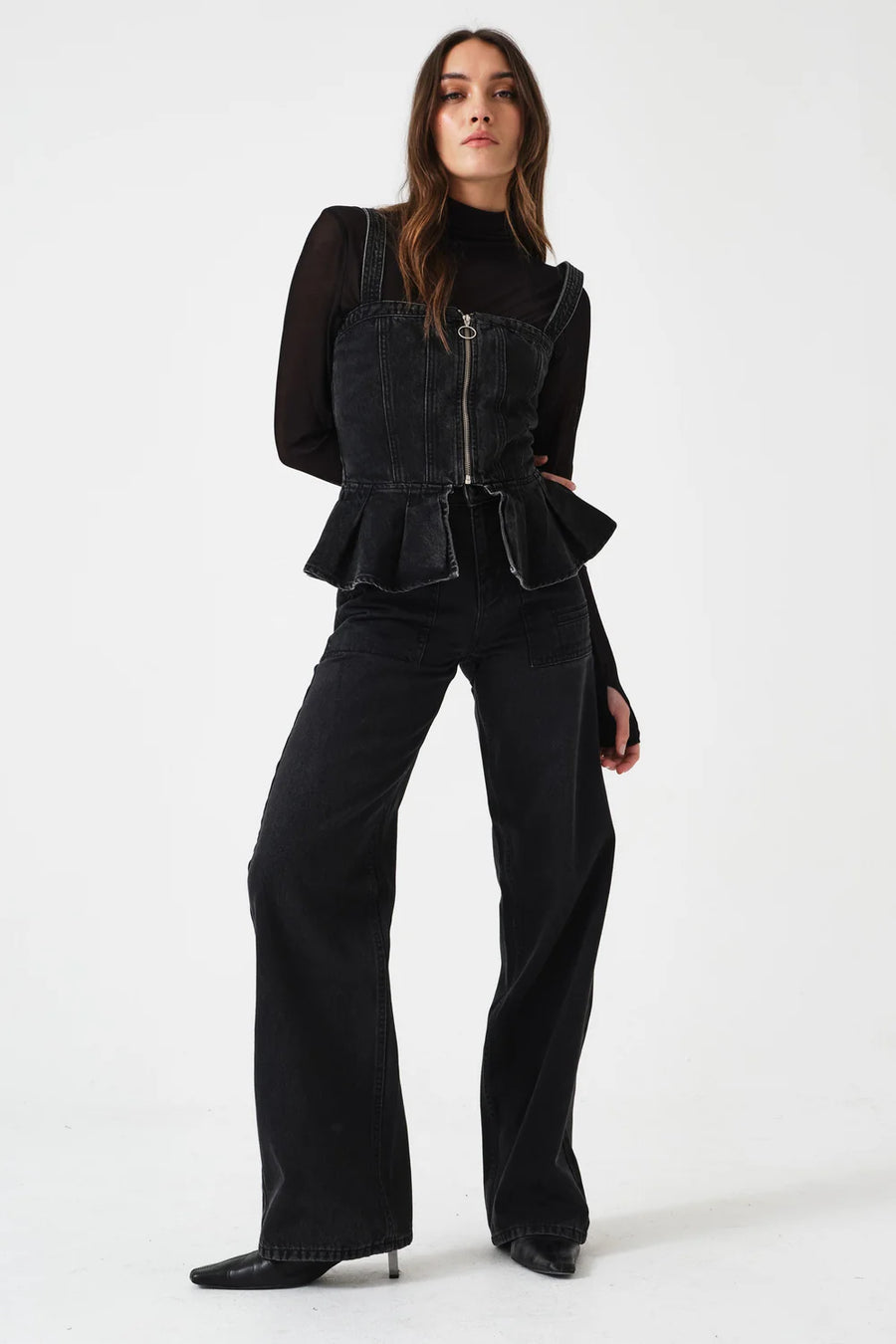 Seventy &. Mochi Eden Jeans Fairbanks Faded Black
