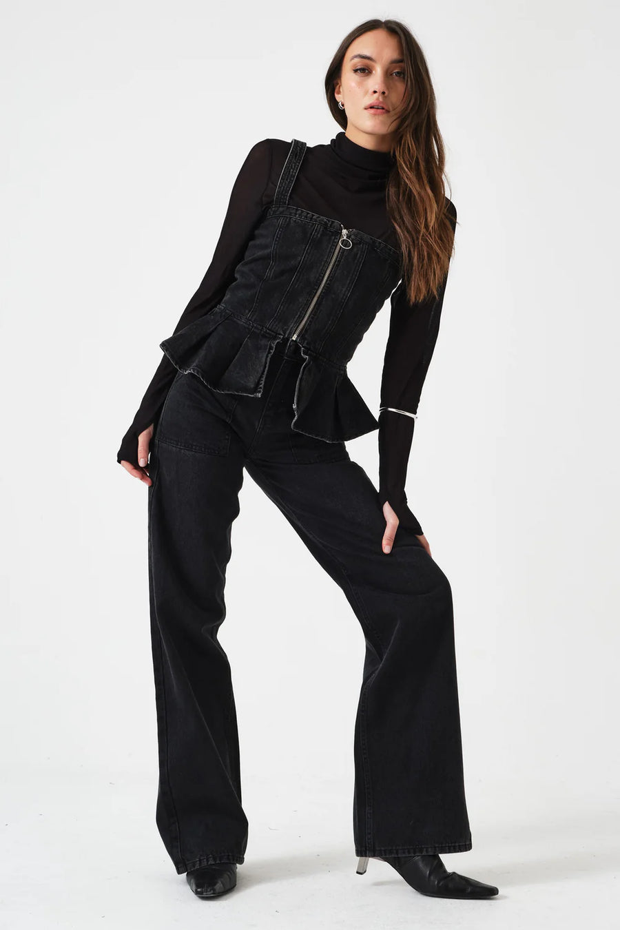Seventy &. Mochi Eden Jeans Fairbanks Faded Black