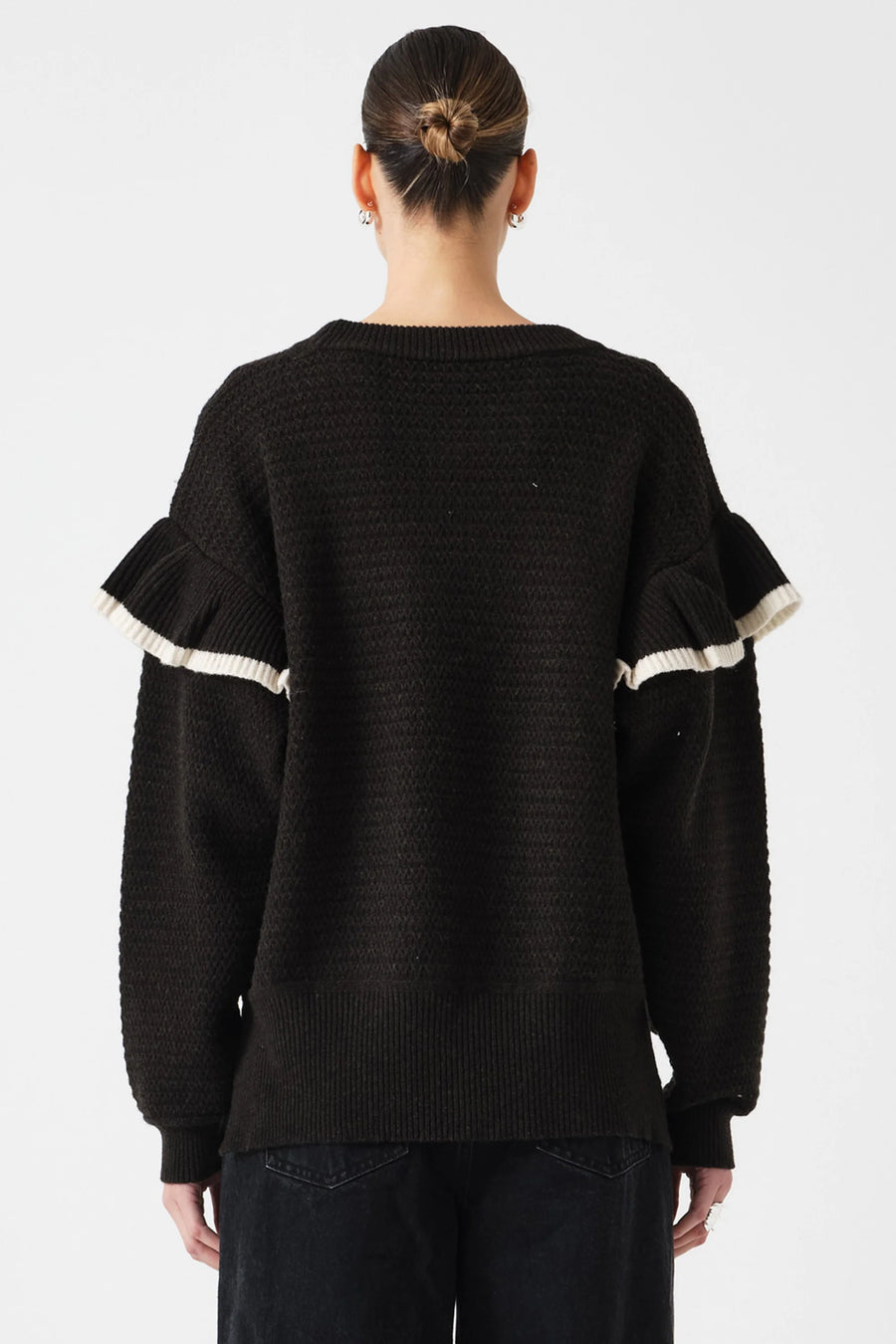 Seventy & Mochi Aria Jumper Knit Forest Green