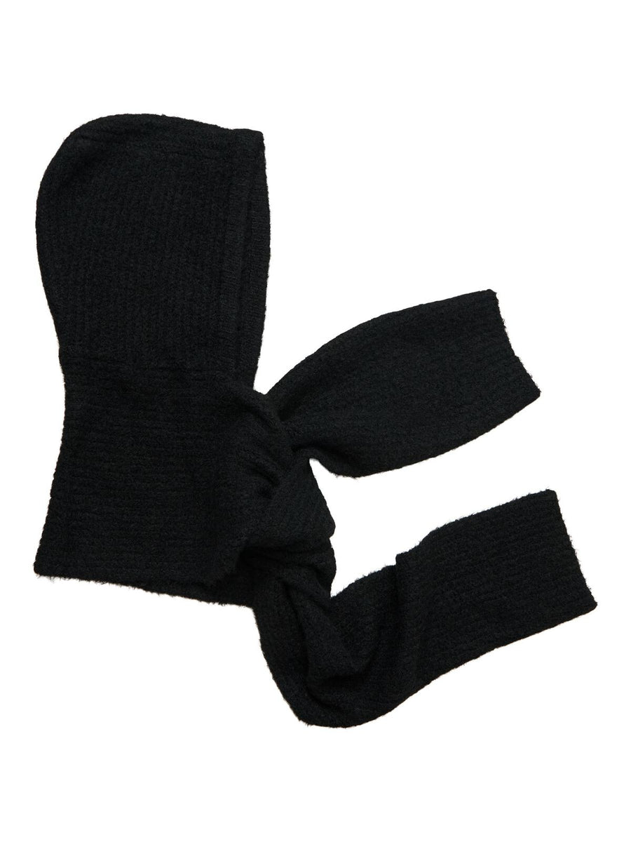 Object Milu Scarf knit Balaclava Black
