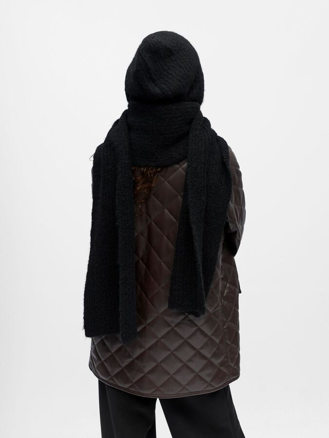 Object Milu Scarf knit Balaclava Black