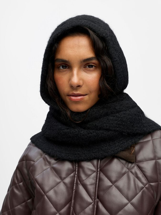 Object Milu Scarf knit Balaclava Black
