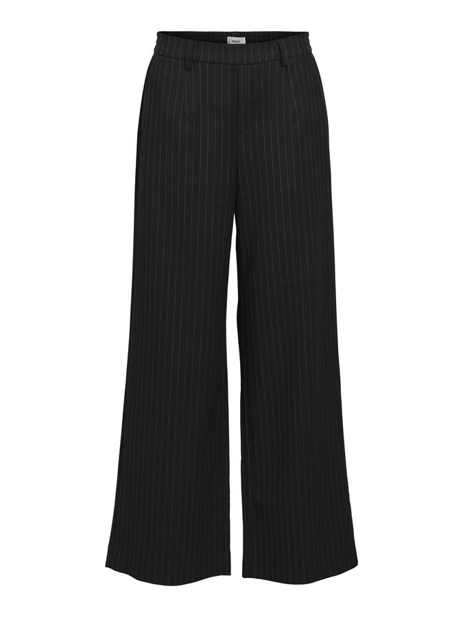 Object Lisa Wide Pants Black/Grey