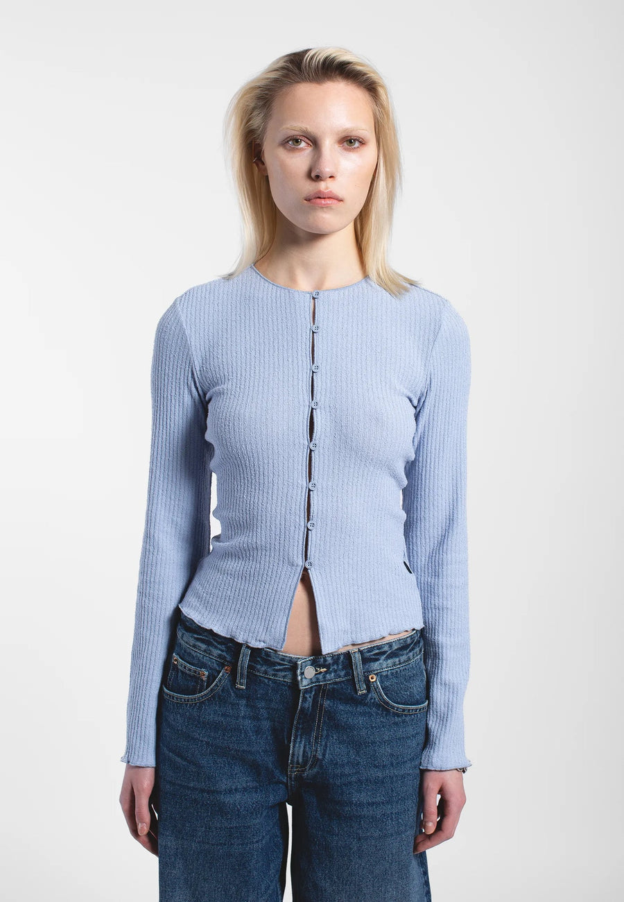 Dr Denim Erica Top Zen Blue