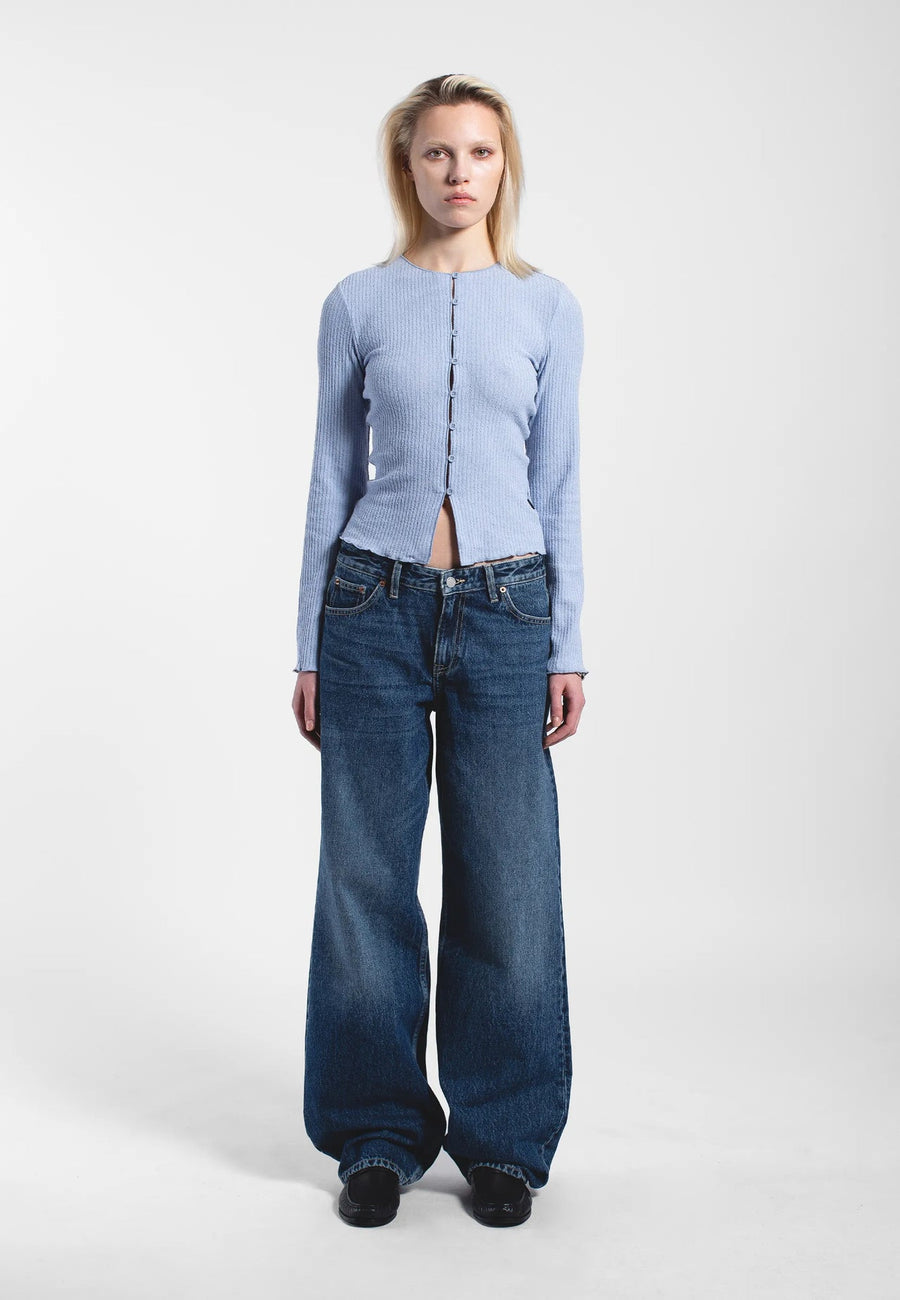 Dr Denim Erica Top Zen Blue