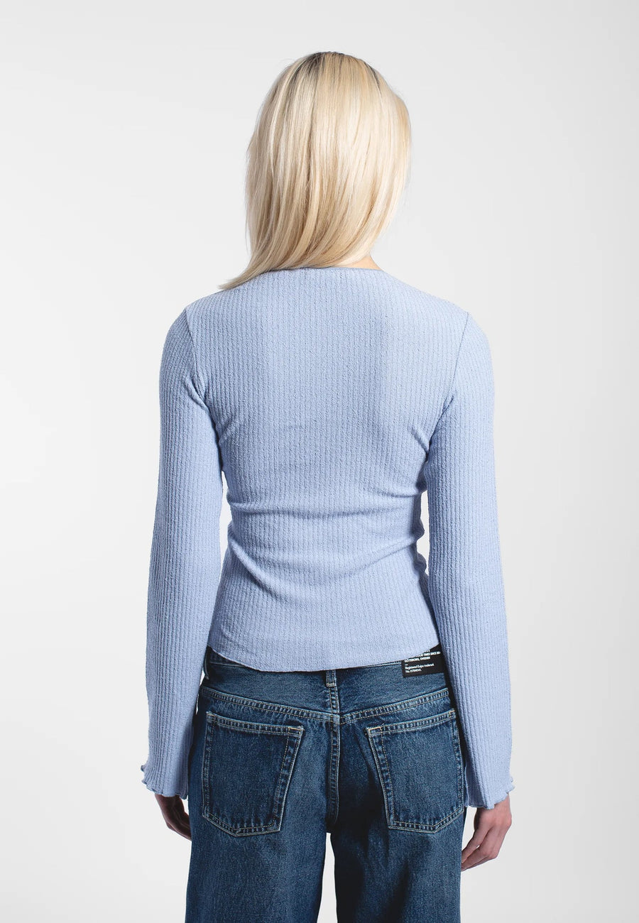 Dr Denim Erica Top Zen Blue
