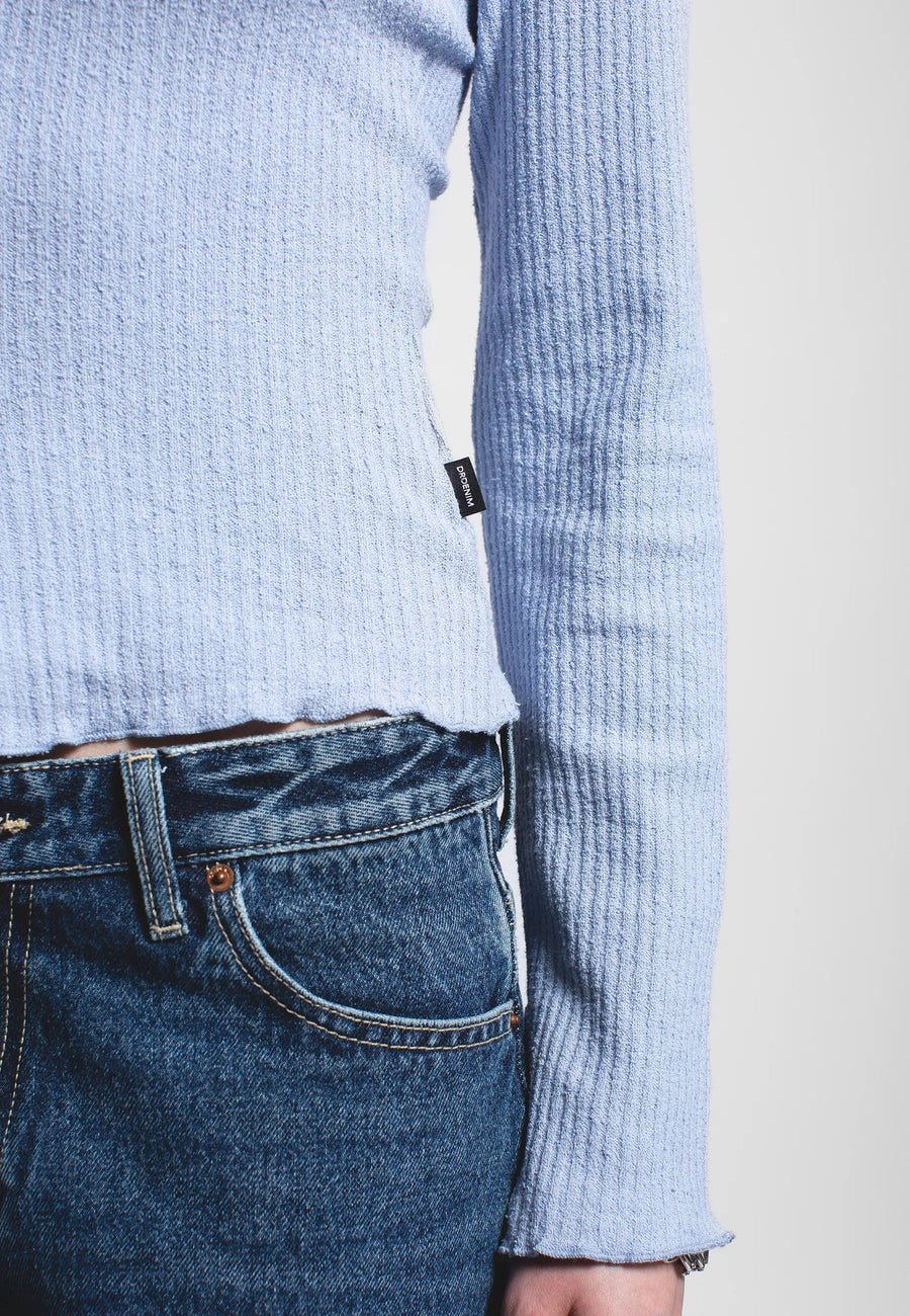 Dr Denim Erica Top Zen Blue