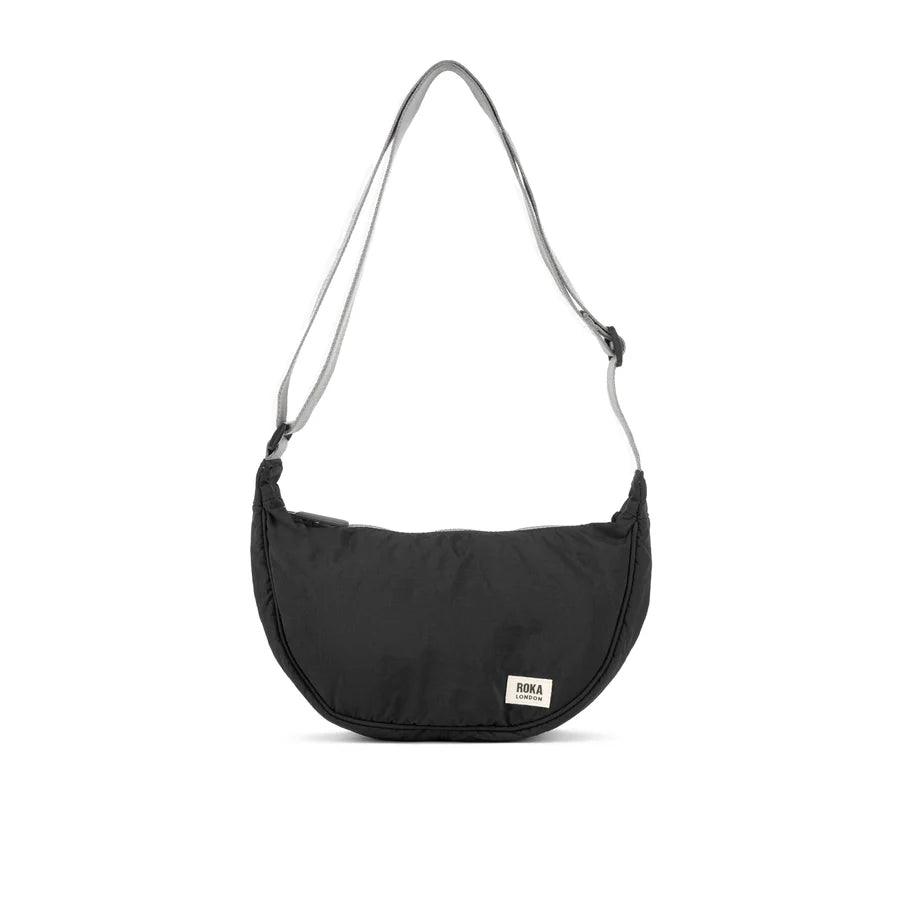 Roka Farringdon Half Moon Bag - Black