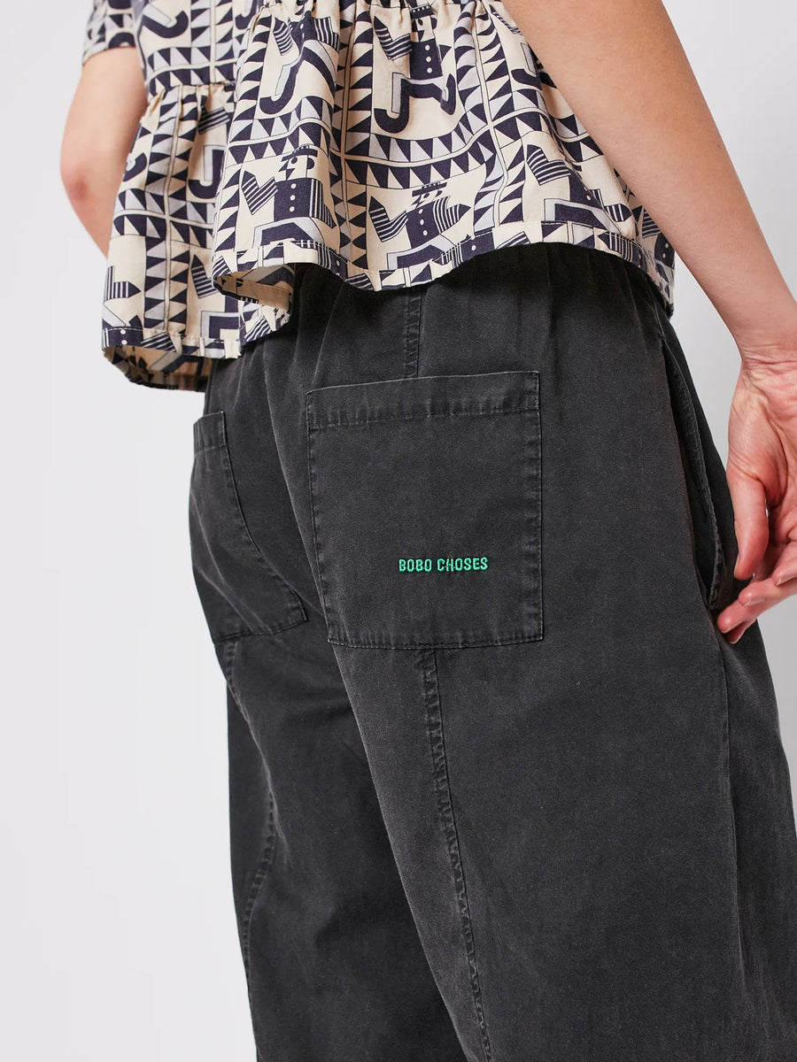Bobo Choses Dark Grey Cocoon Trousers