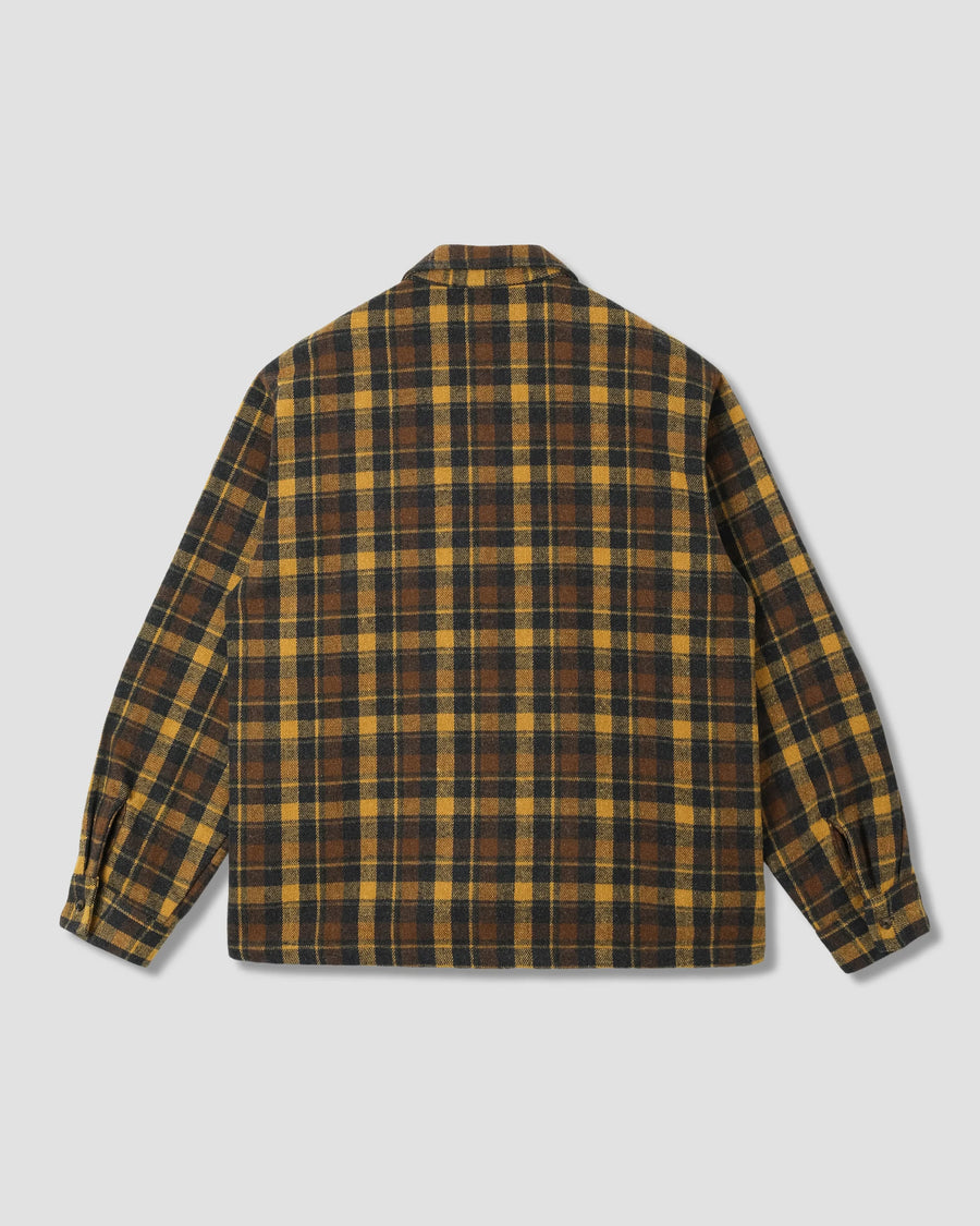 Stan Ray Zip Shirt Jacket Acorn Plaid Coat