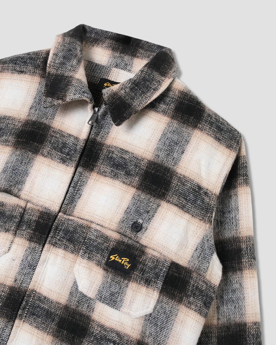 Stan Ray Mackinaw Jacket Black White Check