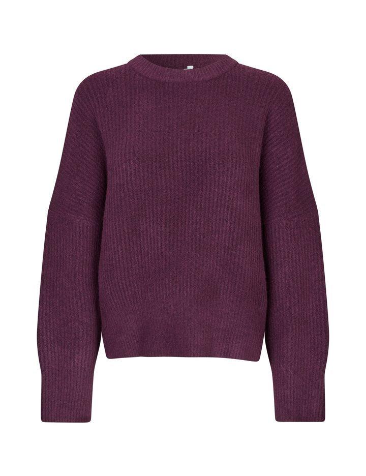 MbyM Shyla Knit Jumper Burgundy