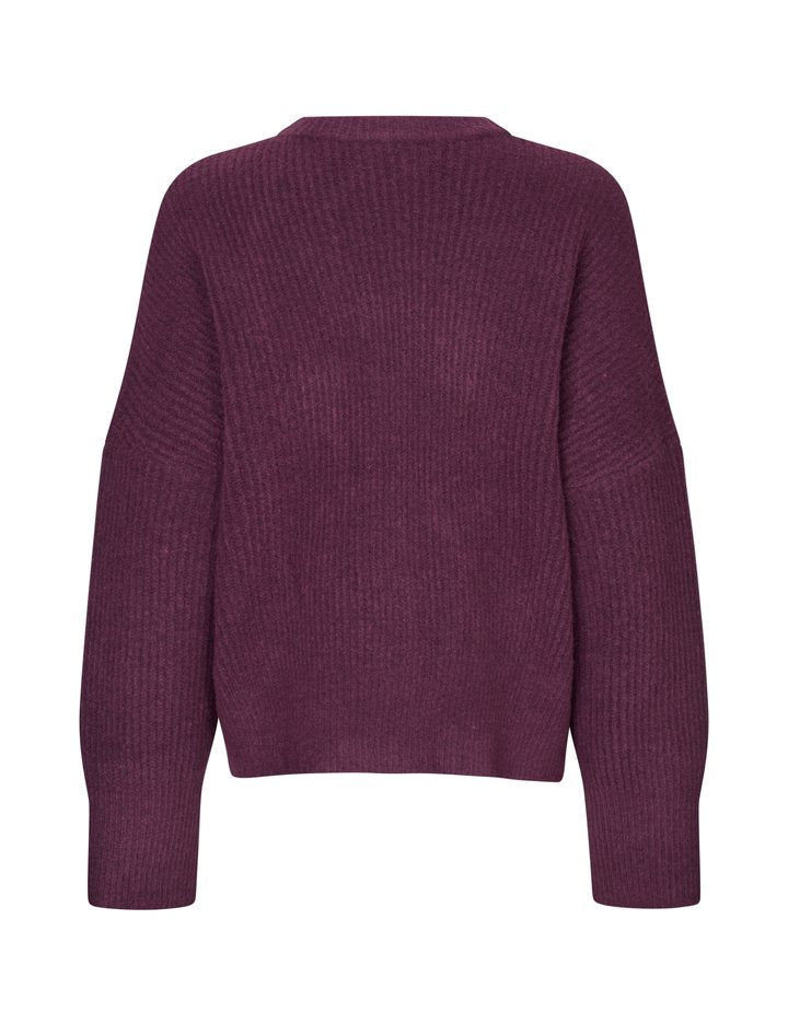 MbyM Shyla Knit Jumper Burgundy