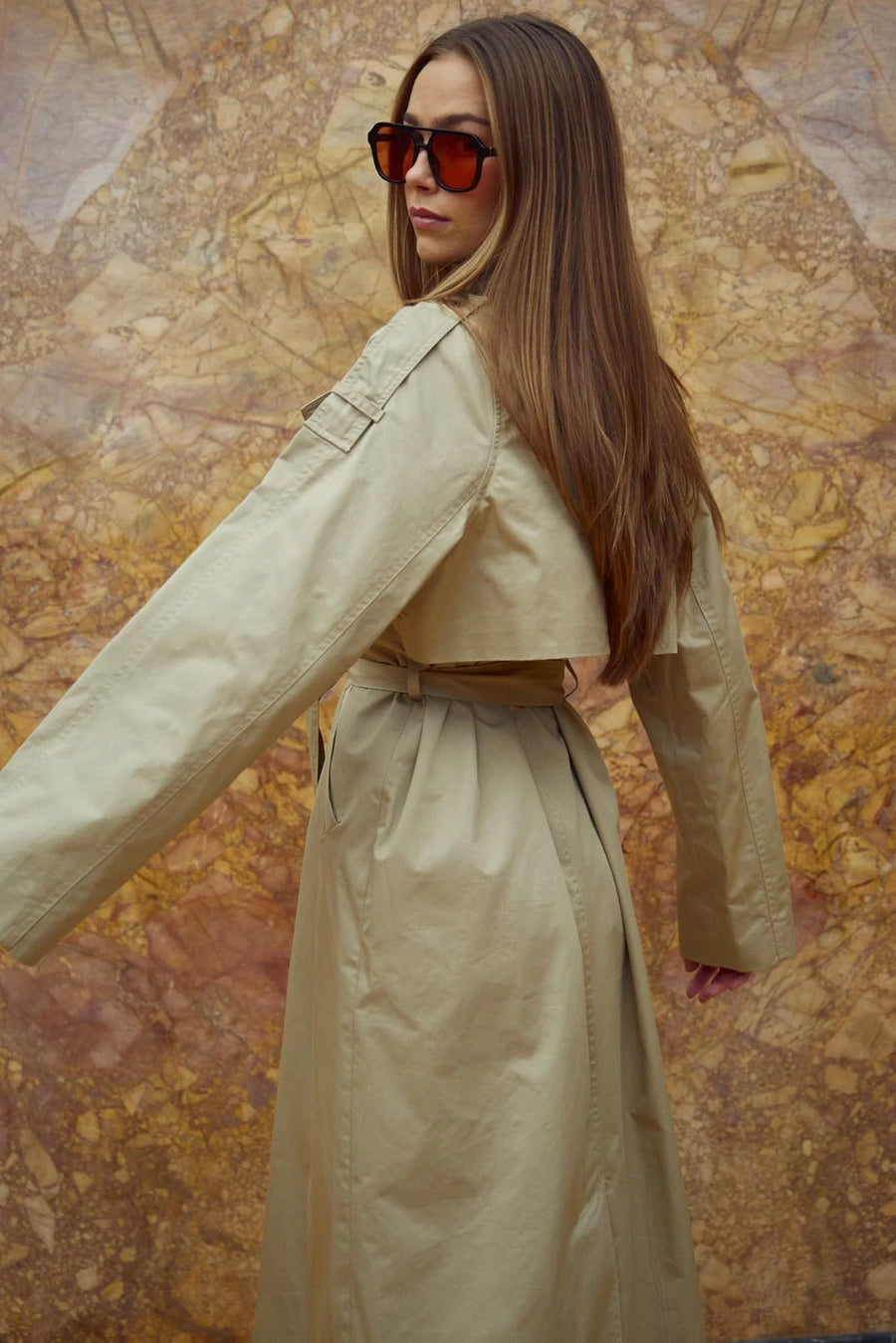 Noella Leone Trench Coat Beige