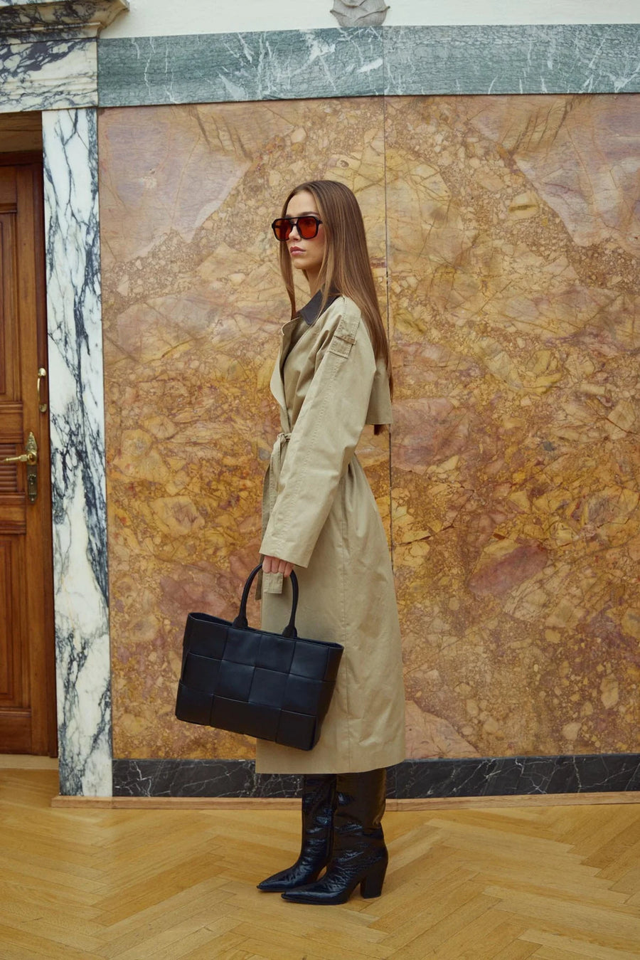 Noella Leone Trench Coat Beige