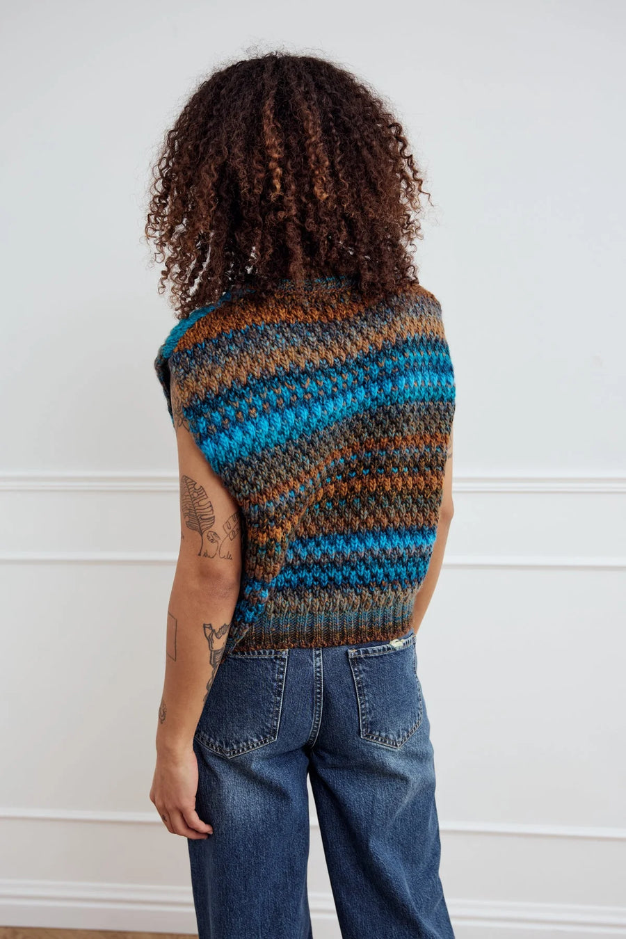 Noella Gio Knit Vest Sleeveless Jumper