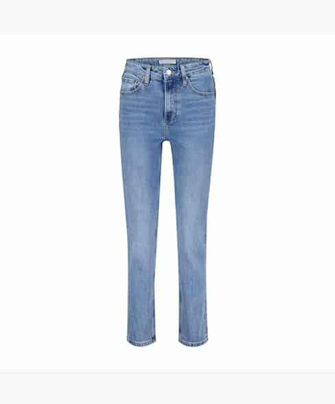 Red Button Tara Straight Leg Jeans Light Stone Used High Rise