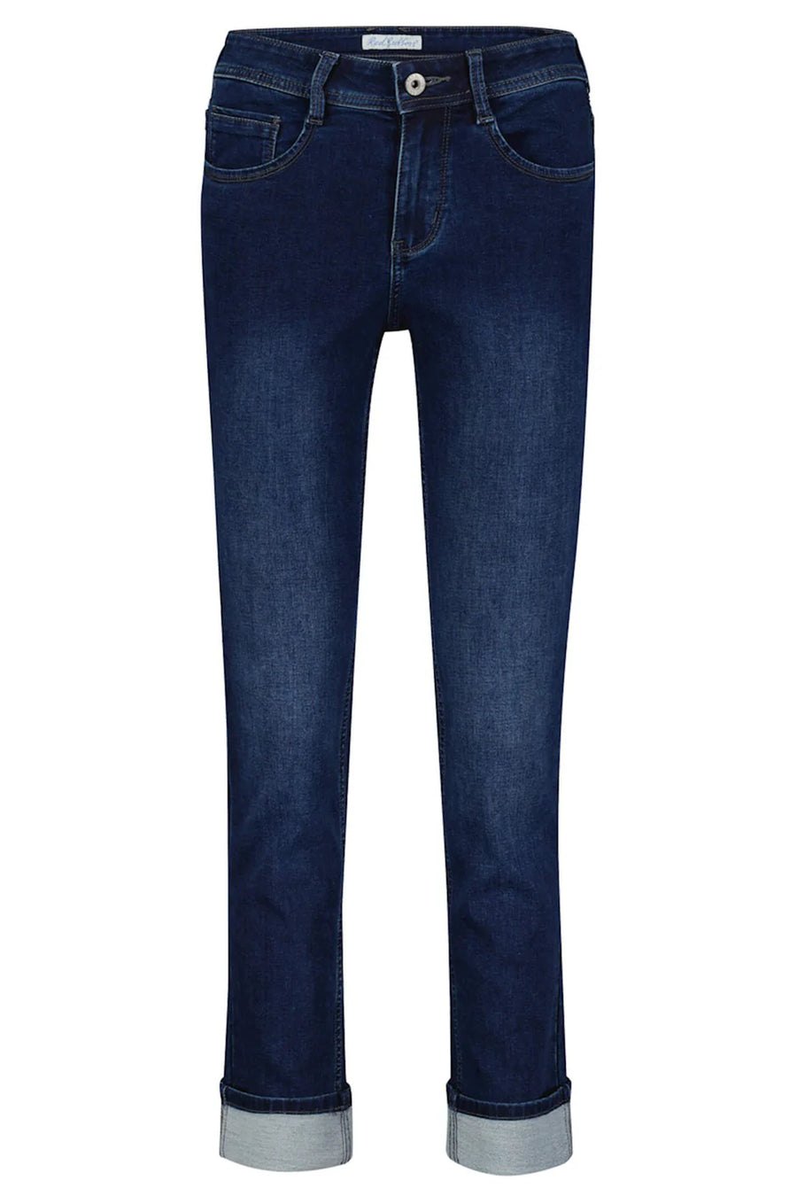 Red Button Kate Turn Up Jeans Dark Indigo